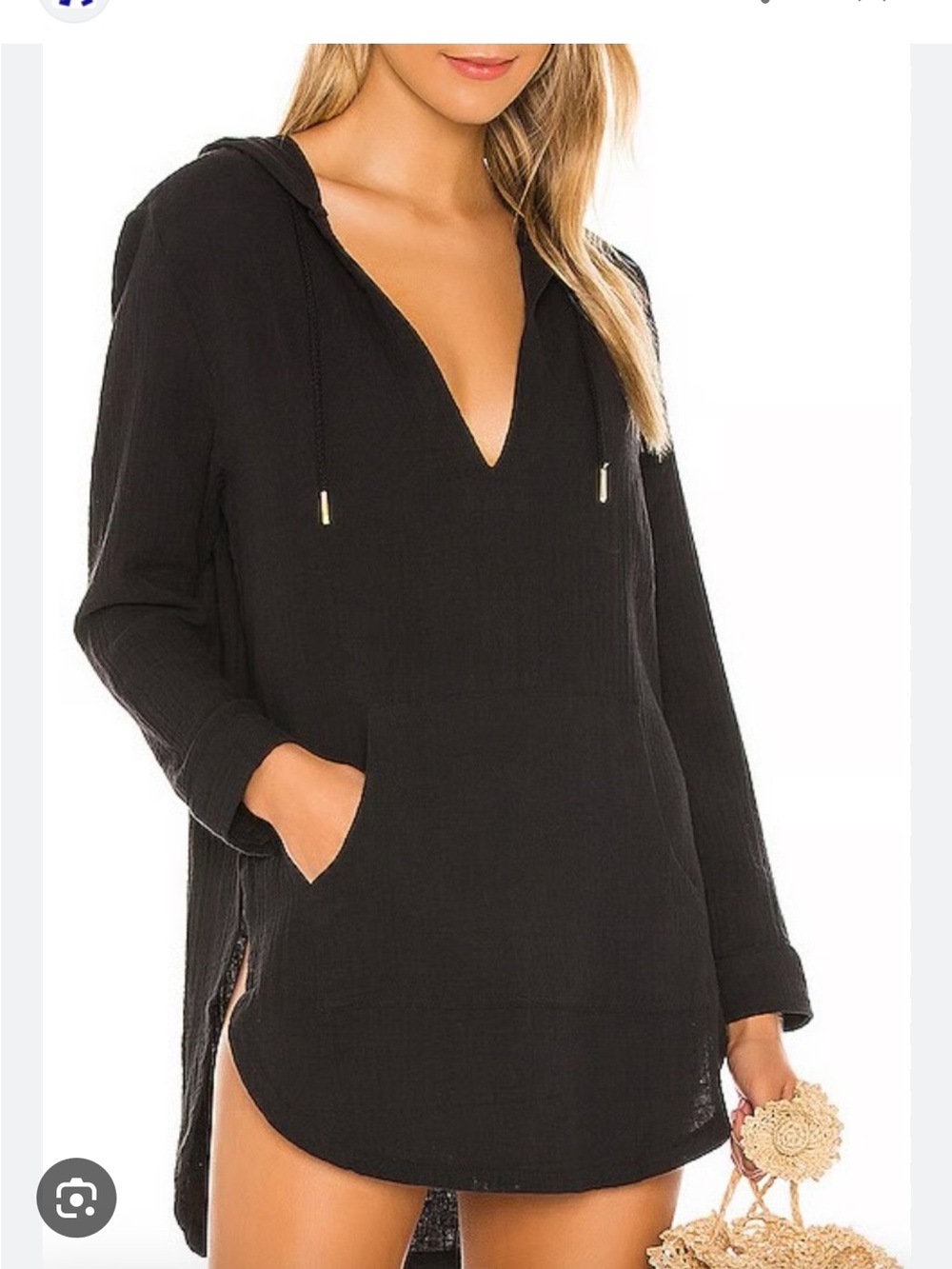 L’Space Caswell Cover-Up Tunic Hoodie